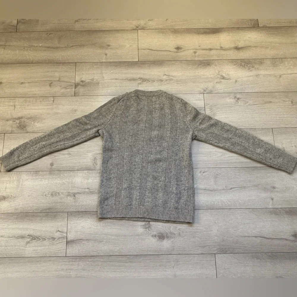 Tory Burch Gray Embellished Women's Sweater M